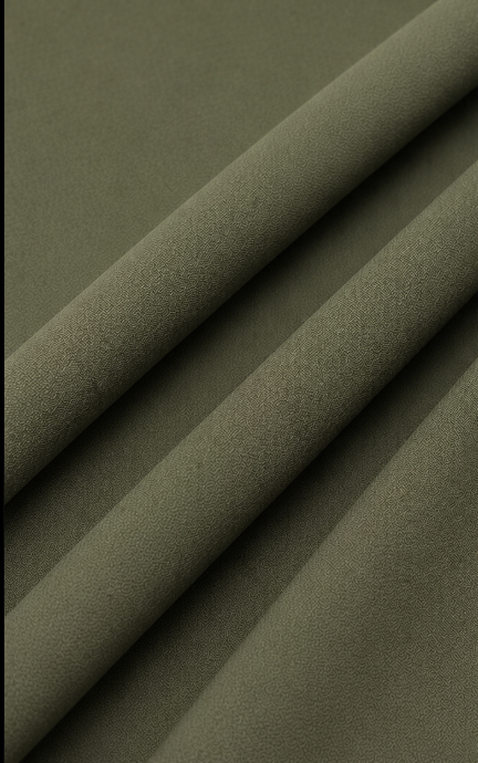 Armani Olive Gray Suiting Wool